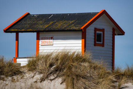 A beach house in Skanör.