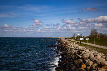 Beach view along Malmö.