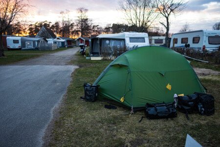 Campsite at Gullbranna.