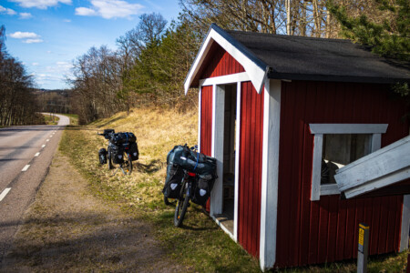 Bus shelter swedish style - 8 km from Falkenberg.