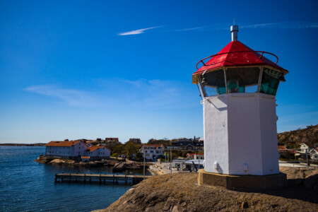 Small lighthouse in Lysekil.