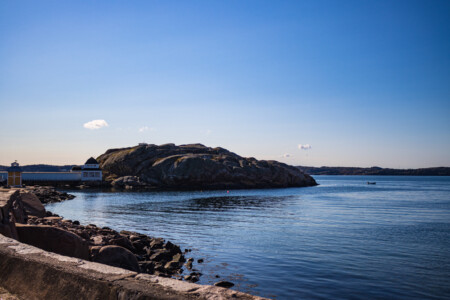View over the bay in Lysekil.