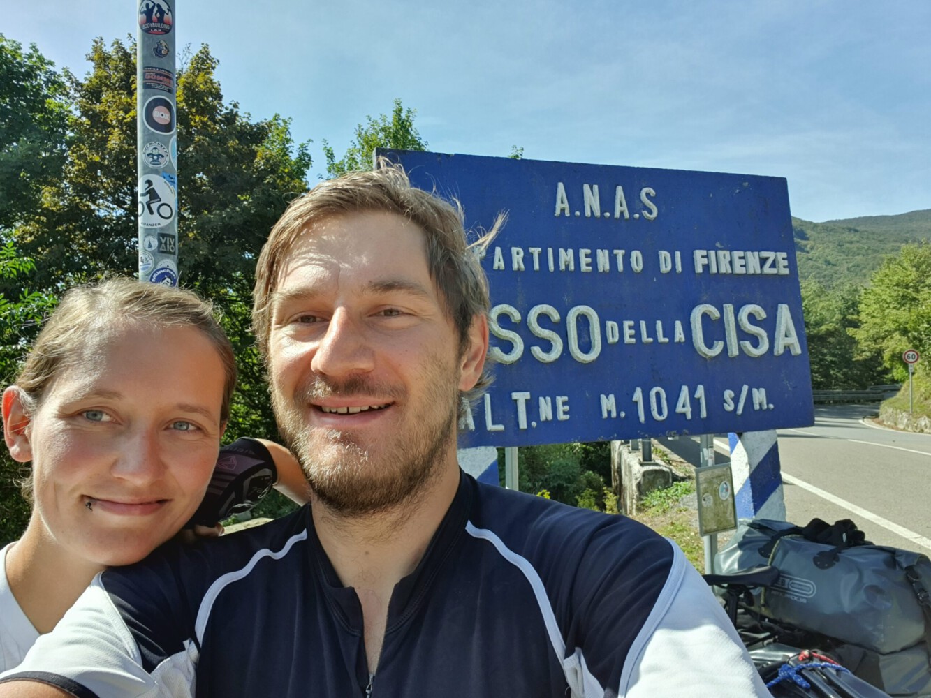 Selfie time - Passo della Cisa - 1041 meter!